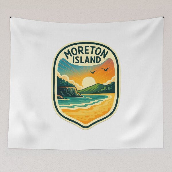 Item preview,  Moreton Island Beach Sunrise, Brisbane Coast designed and sold by Aryabek.