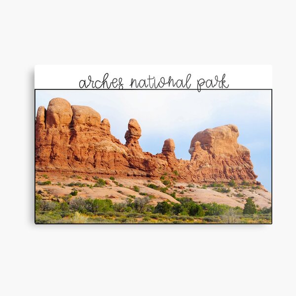 Arches Metal Print