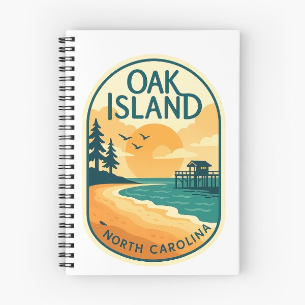 Item preview,  Oak Island Sunset Pier View, North Carolina Coast designed and sold by Aryabek.