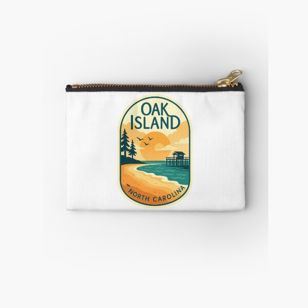 Item preview,  Oak Island Sunset Pier View, North Carolina Coast designed and sold by Aryabek.