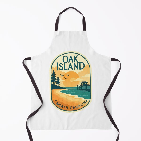 Item preview, Oak Island Sunset Pier View, North Carolina Coast designed and sold by Aryabek.