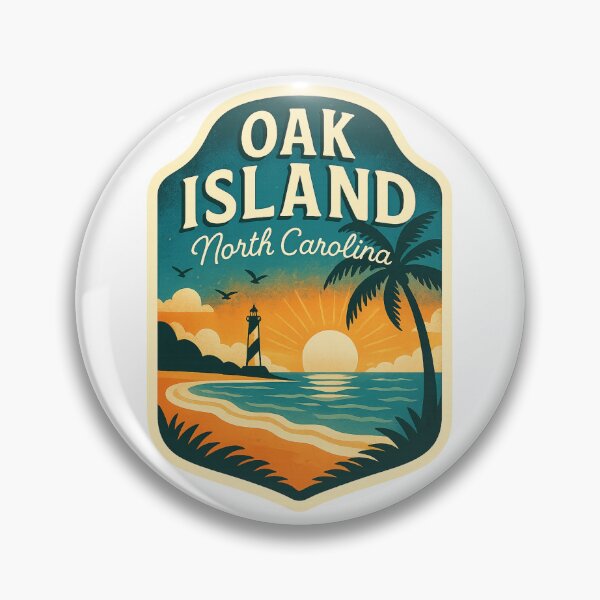 Item preview,  Oak Island Lighthouse Coastline, North Carolina designed and sold by Aryabek.