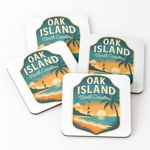 Item preview,  Oak Island Lighthouse Coastline, North Carolina designed and sold by Aryabek.