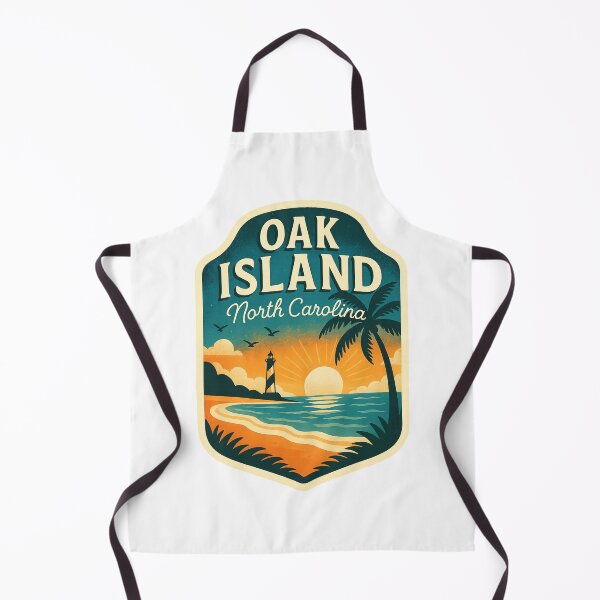 Item preview,  Oak Island Lighthouse Coastline, North Carolina designed and sold by Aryabek.