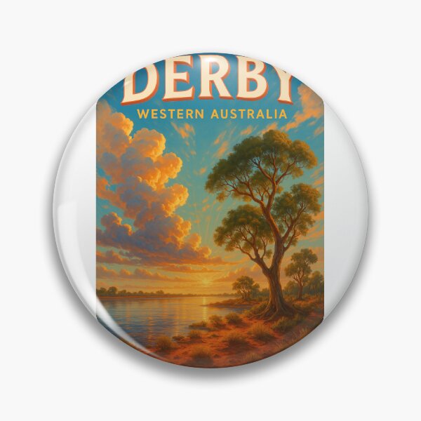 Item preview,  Derby Outback River Sunset, Western Australia designed and sold by Aryabek.