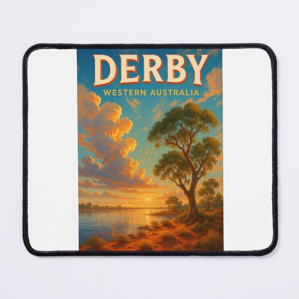 Item preview,  Derby Outback River Sunset, Western Australia designed and sold by Aryabek.