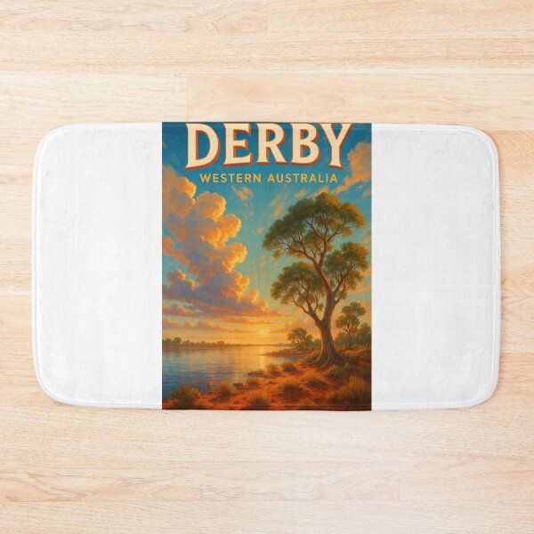 Item preview,  Derby Outback River Sunset, Western Australia designed and sold by Aryabek.