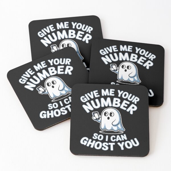 Item preview, Give Me Your Number So I Can Ghost You Funny Halloween 2025 designed and sold by KingsLife1994.