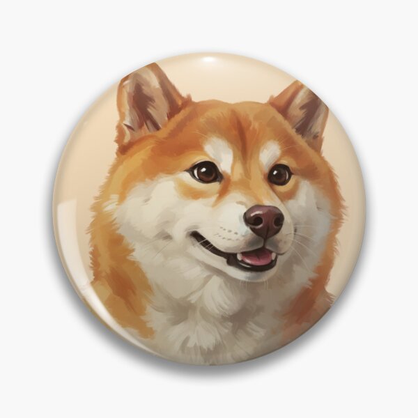Item preview, Cute Shiba Inu Dog Portrait designed and sold by 0606PM.