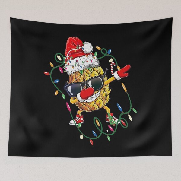 Item preview, Cool Dabbing Pineapple Christmas T-Shirt designed and sold by TinaMDedrick.