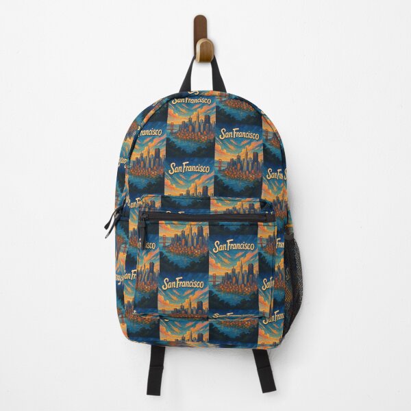 Item preview,  San Francisco Skyline at Sunset, California Bay Area designed and sold by Aryabek.