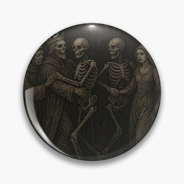 Item preview, Gotycki Art Print: Dance Macabre w Ruinach Kościoła designed and sold by LordCoffin.
