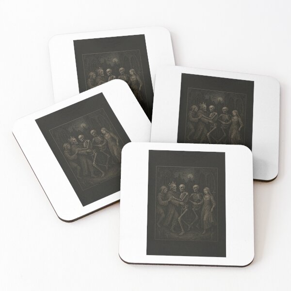 Item preview, Gotycki Art Print: Dance Macabre w Ruinach Kościoła designed and sold by LordCoffin.