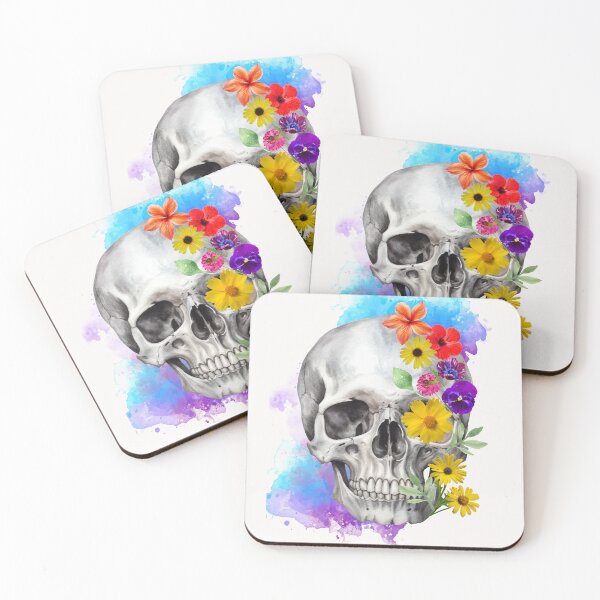 Item preview, Skeleton And Flowers Vintage Botanical Vintage Romantic designed and sold by MarcelooArt.