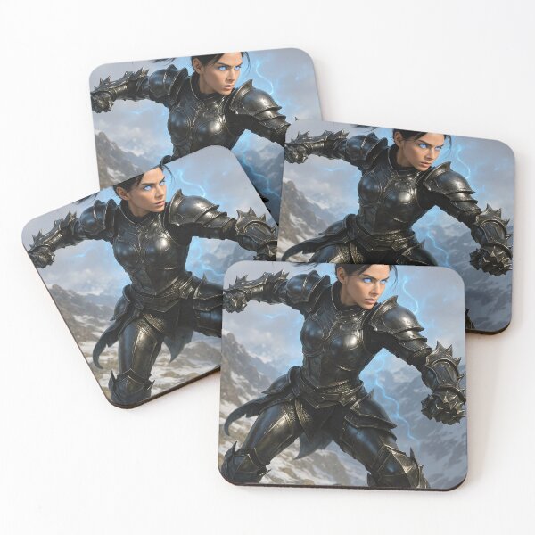 Item preview, Ice knight black metal armor   designed and sold by CathryneDelamort.