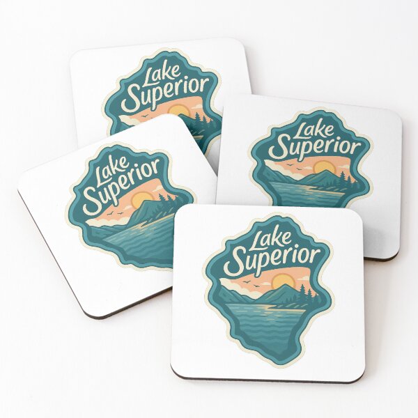 Item preview,  Lake Superior Sunset View, Great Lakes Landscape designed and sold by Aryabek.