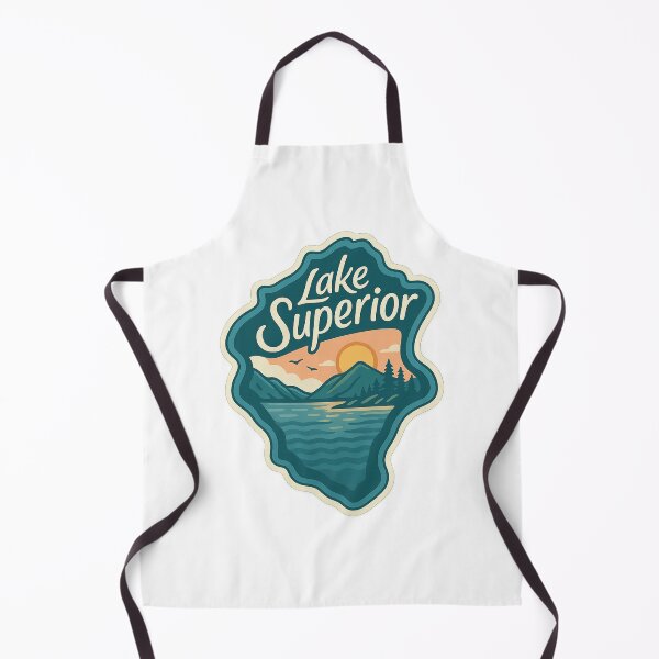 Item preview, Lake Superior Sunset View, Great Lakes Landscape designed and sold by Aryabek.
