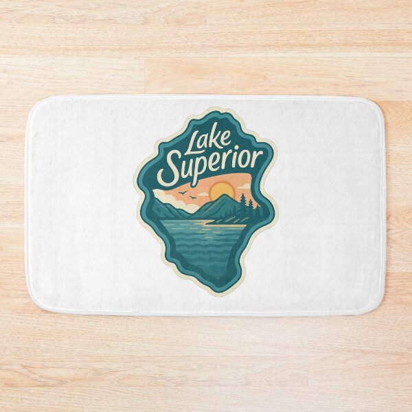 Item preview,  Lake Superior Sunset View, Great Lakes Landscape designed and sold by Aryabek.