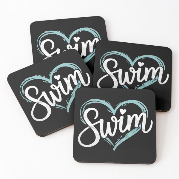 Item preview, Love Swimming Swim Team Shirt Heart Lover Blue Swimmer Gift designed and sold by Eskomeranola.
