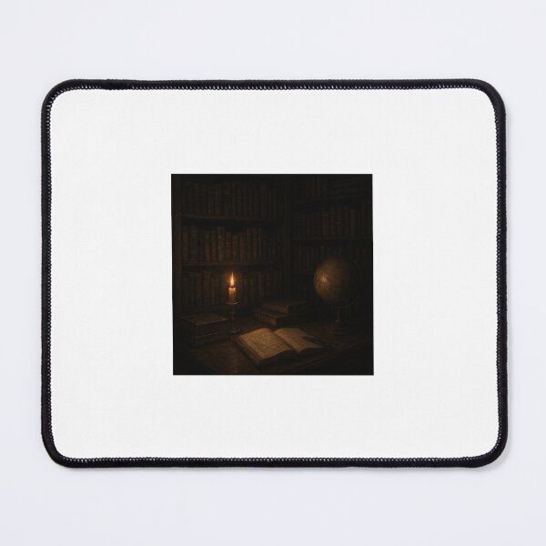 Item preview, Plakat: Nocna Biblioteka w Stylu Dark Academia designed and sold by LordCoffin.