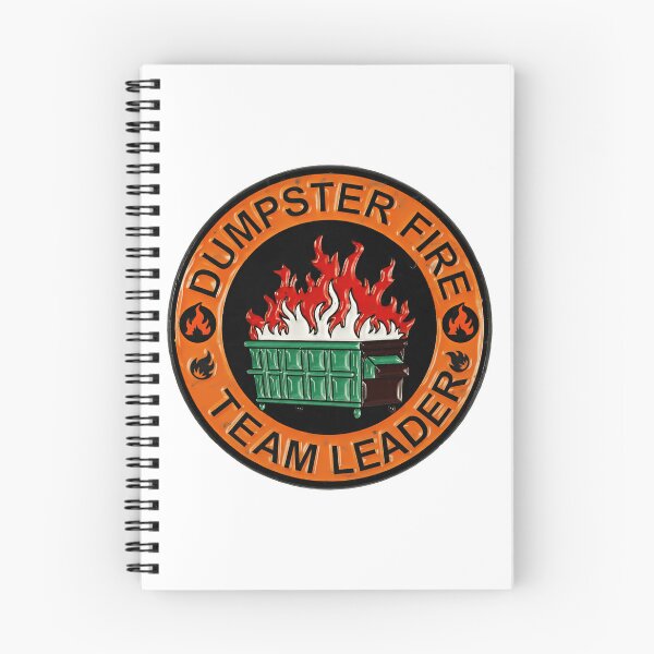 Item preview, Dumpster Fire Response Team Leader Emergency Laugh Taskforce designed and sold by HumansStuck12.