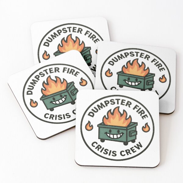Item preview, Dumpster Fire Response Team Leader Certified Meme Patrol designed and sold by HumansStuck12.