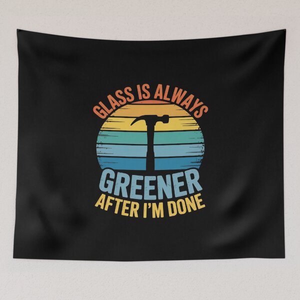 Item preview, Glass is Always Greener - Professional Window Cleaner designed and sold by KingsLife1994.