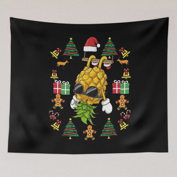 Item preview, Upside Down Pineapple Christmas Collage T-Shirt designed and sold by LashondaGreen89.