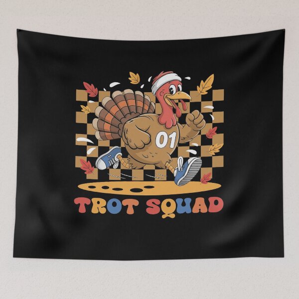 Item preview, Funny Turkey Trot Squad Running Shirt designed and sold by LarryMBrown.
