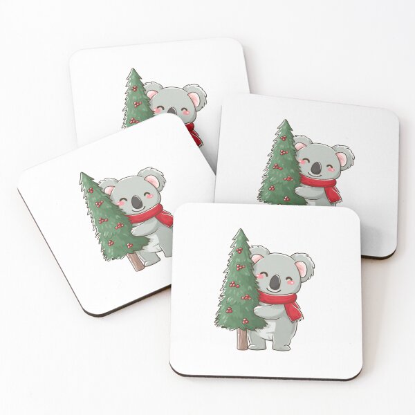 Item preview, Christmas Cartoon Koala Design designed and sold by NicolasGlowArt.