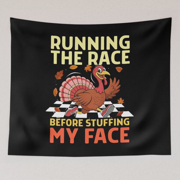 Item preview, Funny Turkey Trot Thanksgiving Runner Shirt designed and sold by TinaMDedrick.