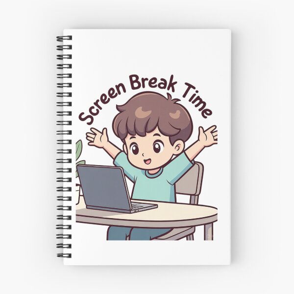 Item preview, Screen Break Time – Healthy Digital Pause Tee designed and sold by EcoArtTees.