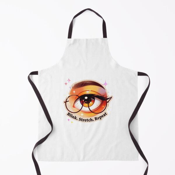 Item preview, Blink. Stretch. Repeat. – Eye Health Cartoon Tee designed and sold by EcoArtTees.