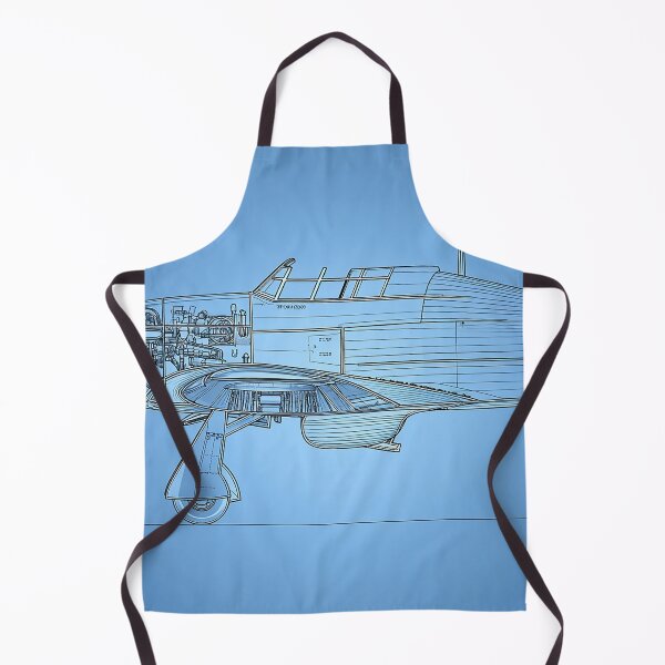 Item preview, The Hurricane Fighter Blueprint Art designed and sold by Skyframe Aviation.
