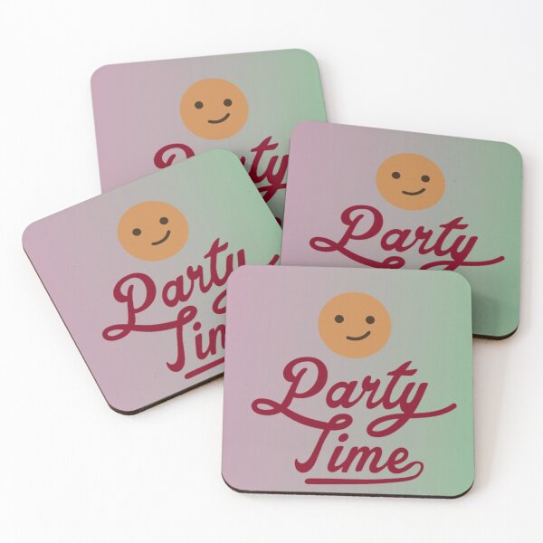 Item preview, The party time text clip arts. designed and sold by Artcreations06.