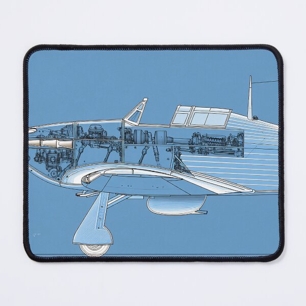 Item preview, RAF Hurricane Design Illustration designed and sold by Skyframe Aviation.
