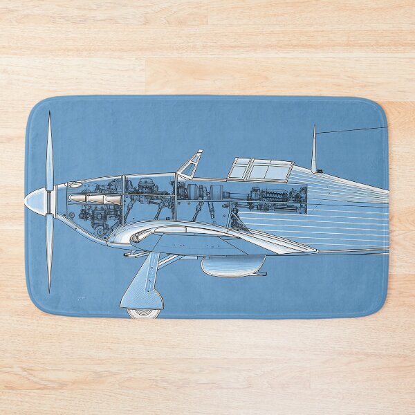 Item preview, RAF Hurricane Design Illustration designed and sold by Skyframe Aviation.