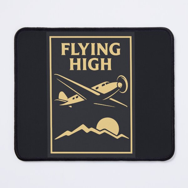 Artikelvorschau, Hoch hinaus: Art-Deco-Flugzeugdesign – Stromlinienförmiges Propellerflugzeug-Poster, Retro-Luftfahrt-Reisedruck, Schiefer- und Goldgrafik entworfen und verkauft von donwillisjrart.