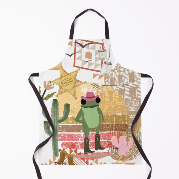 Item preview, Western Frog Cowboy Fan designed and sold by CaseMastery.
