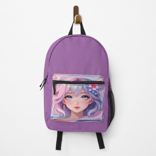 Item preview, Anime Elegance – Soft Eyes & Pastel Dreams in poetic Flow designed and sold by FotoworldEdel.