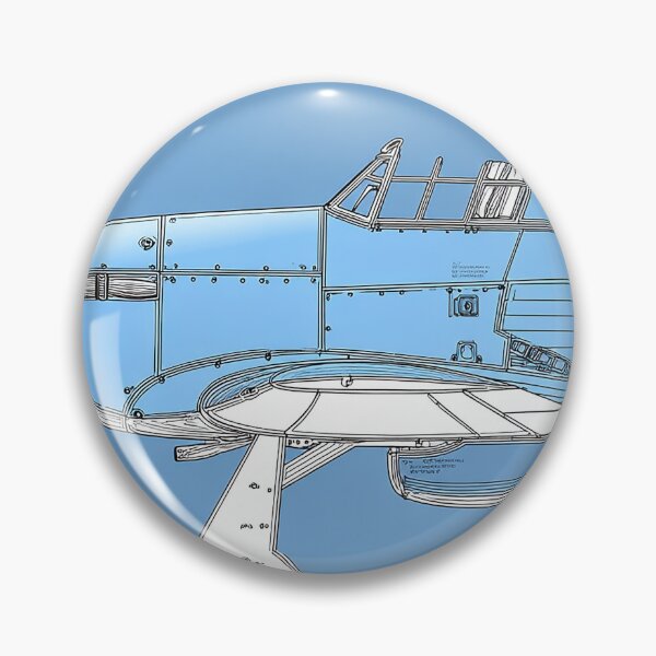 Item preview, Hawker Hurricane Blueprint Art designed and sold by Skyframe Aviation.