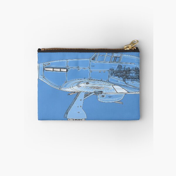 Item preview, Classic Hurricane Aircraft Technical Blueprint designed and sold by Skyframe Aviation.
