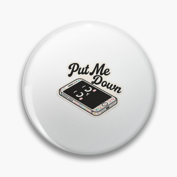 Item preview, Put Me Down – Digital Detox Smartphone Tee designed and sold by EcoArtTees.