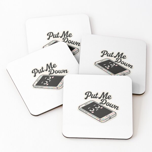 Item preview, Put Me Down – Digital Detox Smartphone Tee designed and sold by EcoArtTees.