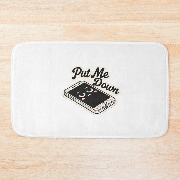 Item preview, Put Me Down – Digital Detox Smartphone Tee designed and sold by EcoArtTees.