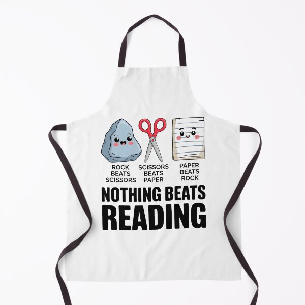 Item preview, Nothing Beats Reading Rock Paper Scissors designed and sold by KarimSoCute.