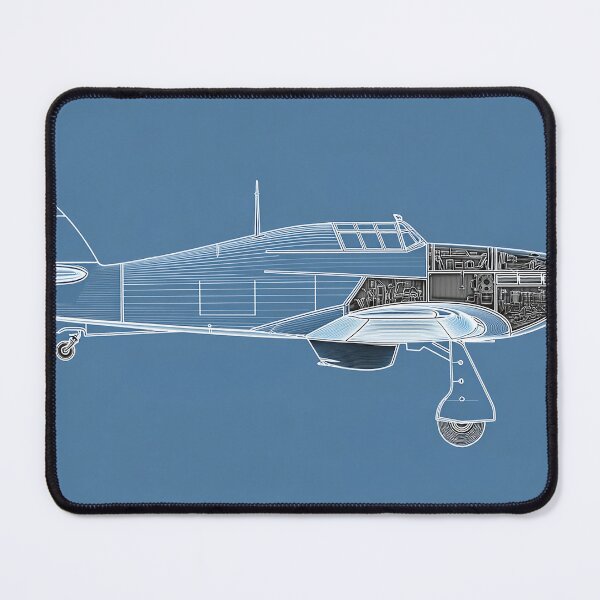Item preview, British Hawker Hurricane Cutaway Diagram designed and sold by Skyframe Aviation.