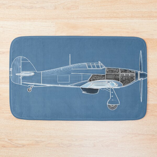 Item preview, British Hawker Hurricane Cutaway Diagram designed and sold by Skyframe Aviation.