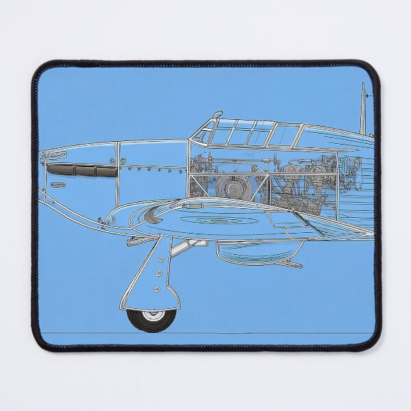 Item preview, British Hawker Hurricane Detailed Plan View designed and sold by Skyframe Aviation.