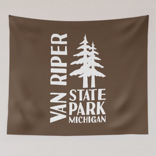 Item preview, Van Riper State Park Michigan Pines W designed and sold by bivenart.
